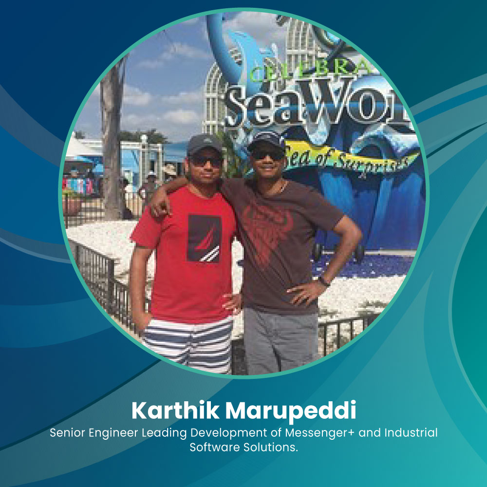 Karthik Marupeddi values collaboration in software projects